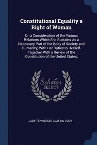 bokomslag Constitutional Equality a Right of Woman