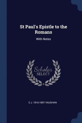 bokomslag St Paul's Epistle to the Romans