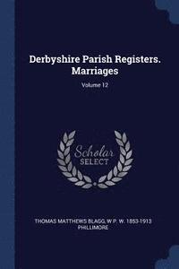 bokomslag Derbyshire Parish Registers. Marriages; Volume 12