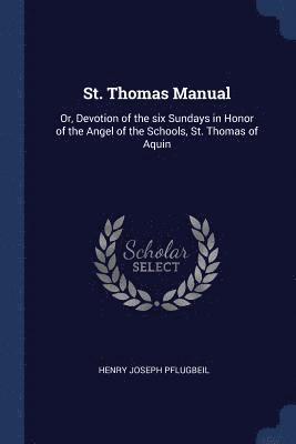 bokomslag St. Thomas Manual