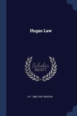 Ifugao Law 1