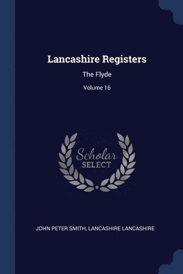 Lancashire Registers 1