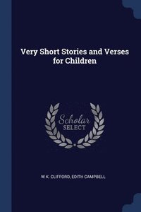 bokomslag Very Short Stories and Verses for Children