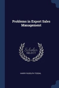 bokomslag Problems in Export Sales Management