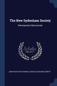 bokomslag The New Sydenham Society