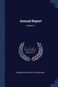 bokomslag Annual Report; Volume 41
