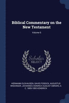 Biblical Commentary on the New Testament; Volume 6 1