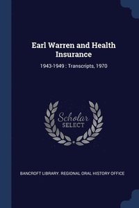 bokomslag Earl Warren and Health Insurance