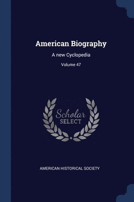 bokomslag American Biography