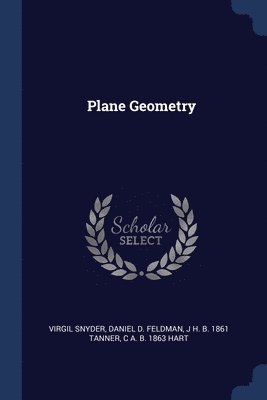 Virgil Snyder, Daniel D Feldman, J H B 1861 Tanner - Plane Geometry, Häftad