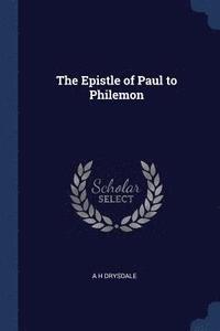 bokomslag Epistle of Paul to Philemon