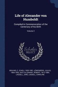 bokomslag Life of Alexander von Humboldt