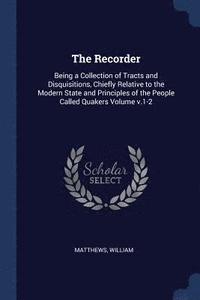 bokomslag The Recorder