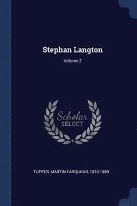 bokomslag Stephan Langton; Volume 2