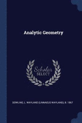 bokomslag Analytic Geometry