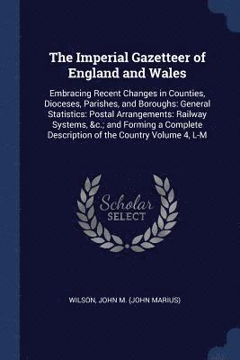 bokomslag Imperial Gazetteer of England and Wales