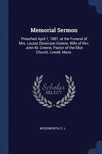 bokomslag Memorial Sermon