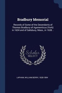 bokomslag Bradbury Memorial
