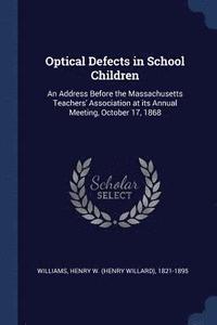 bokomslag Optical Defects in School Children