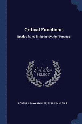 Critical Functions 1