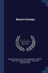 bokomslag Bacon's Essays