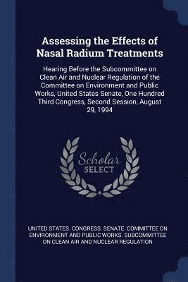 Assessing the Effects of Nasal Radium Treatments 1