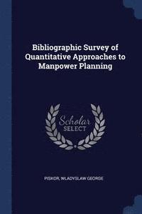 bokomslag Bibliographic Survey of Quantitative Approaches to Manpower Planning
