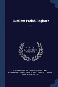 bokomslag Burslem Parish Register