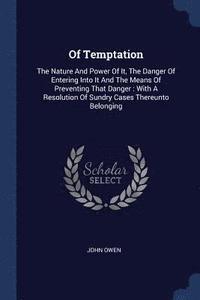 bokomslag Of Temptation