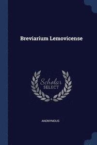 bokomslag Breviarium Lemovicense