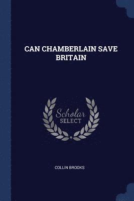 bokomslag Can Chamberlain Save Britain