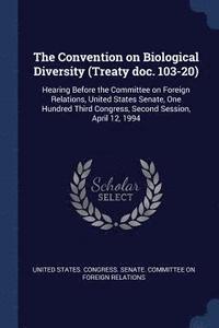 bokomslag Convention on Biological Diversity (Treaty doc. 103-20)