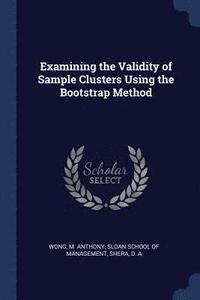 bokomslag Examining the Validity of Sample Clusters Using the Bootstrap Method