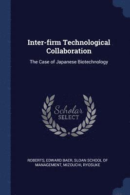 bokomslag Inter-firm Technological Collaboration