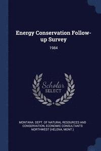 bokomslag Energy Conservation Follow-up Survey