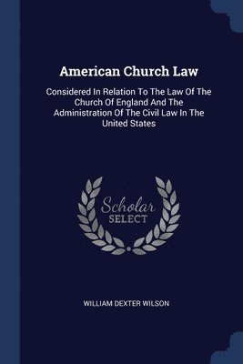 American Church Law 1
