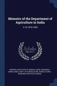 bokomslag Memoirs of the Department of Agriculture in India