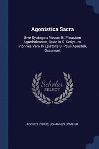 bokomslag Agonistica Sacra