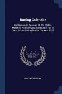 bokomslag Racing Calendar