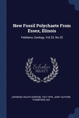 New Fossil Polychaete From Essex, Illinois 1
