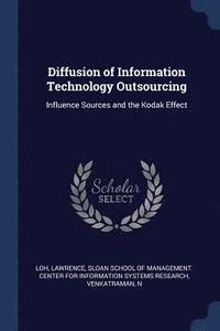 bokomslag Diffusion of Information Technology Outsourcing