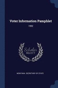 bokomslag Voter Information Pamphlet
