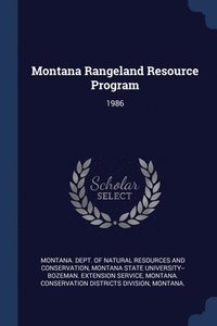 bokomslag Montana Rangeland Resource Program