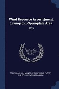 bokomslag Wind Resource Asses[s]ment