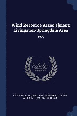 bokomslag Wind Resource Asses[s]ment