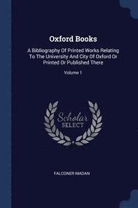 bokomslag Oxford Books