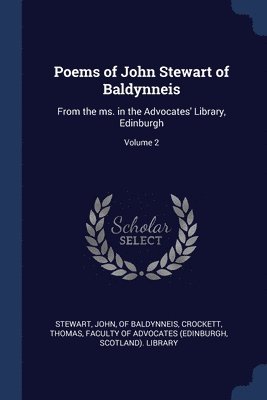 Poems of John Stewart of Baldynneis 1