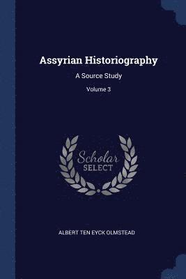 Assyrian Historiography 1