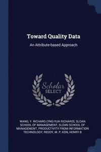 bokomslag Toward Quality Data