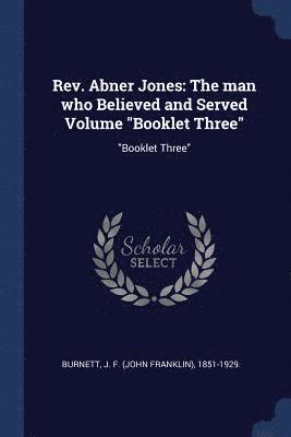 Rev. Abner Jones